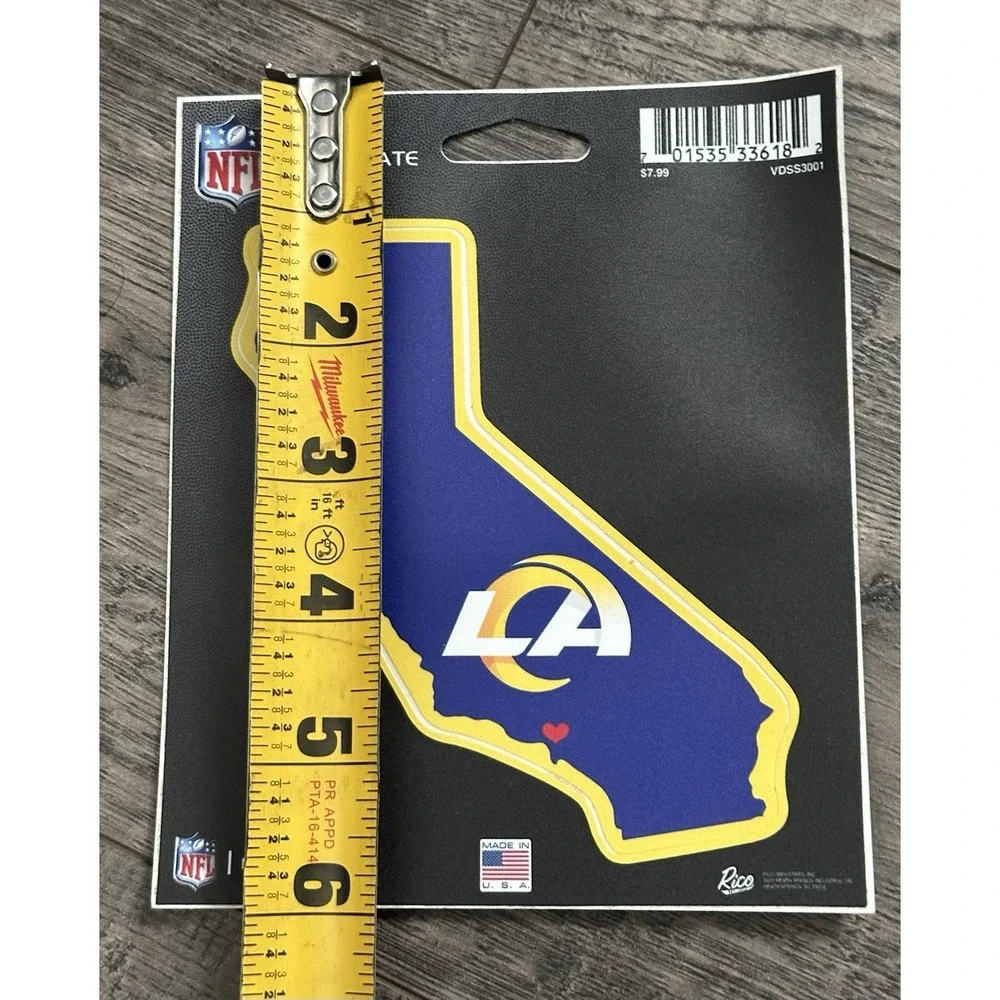 Los Angeles LA Rams Reserved‎ Parking Sign NFL Man Cave Garage Decor Bundle Lot